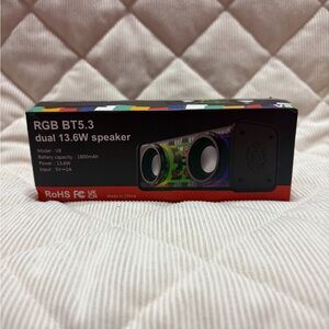 RGB BT5.3 Dual 13.6W Speaker - White